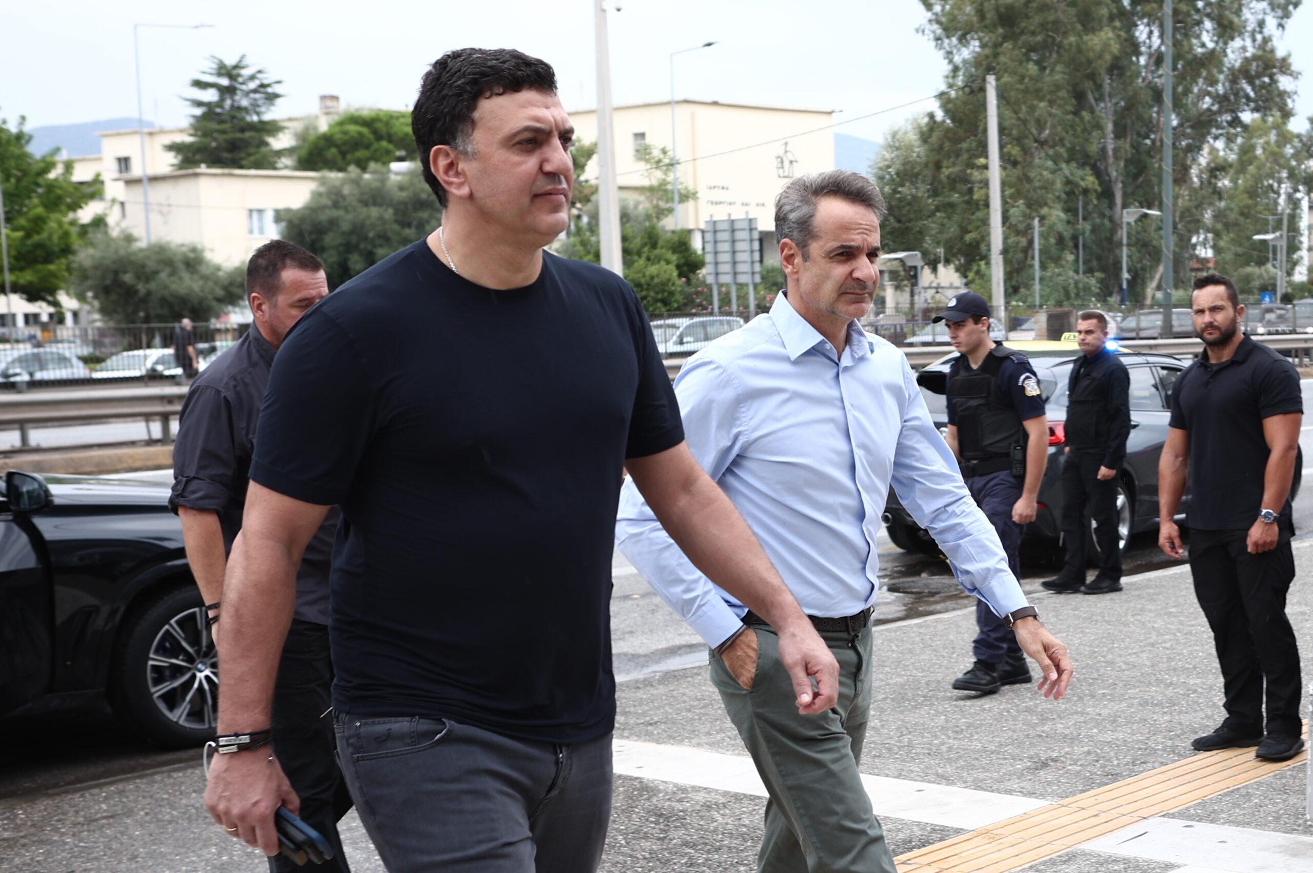 Έφτασε στο υπουργείο Κλιματικής Κρίσης και Πολιτικής Προστασίας ο Κ. Μητσοτάκης