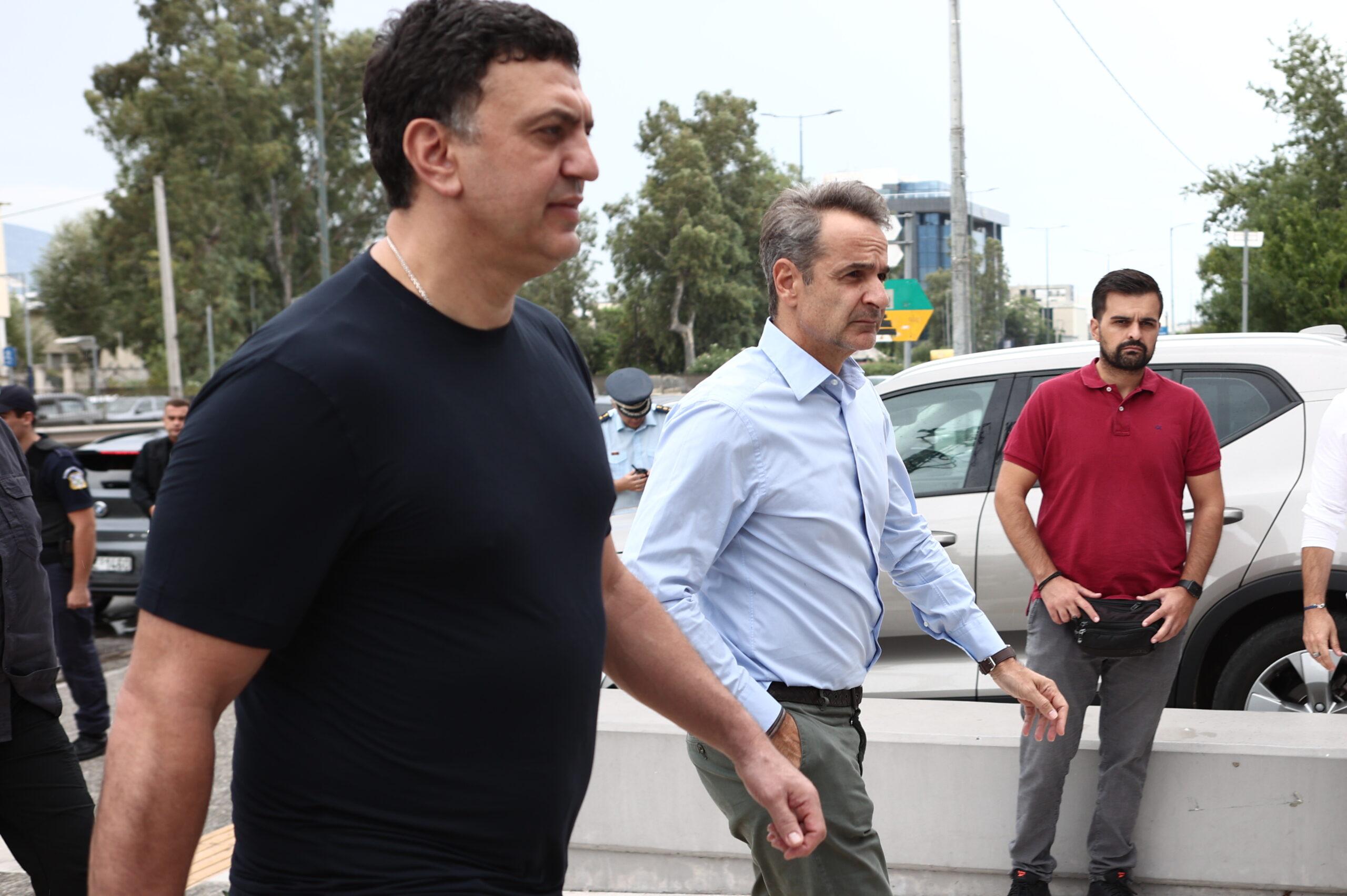 Στην Καρδίτσα για αυτοψία ο Κυριάκος Μητσοτάκης