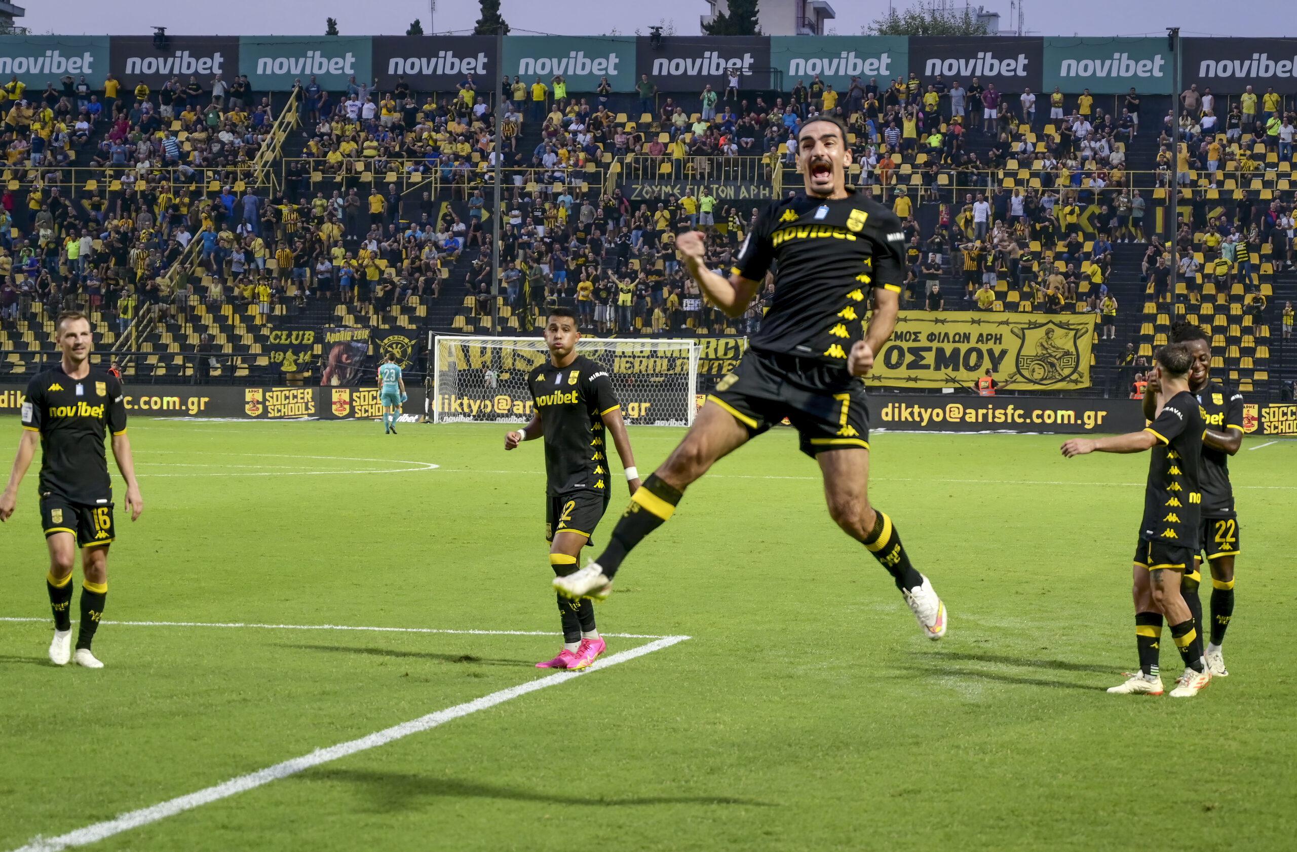 Super League – Άρης: Ο Χριστοδουλόπουλος είναι ο πρώτος Έλληνας που σκοράρει με τα «κίτρινα» μετά από δύο χρόνια