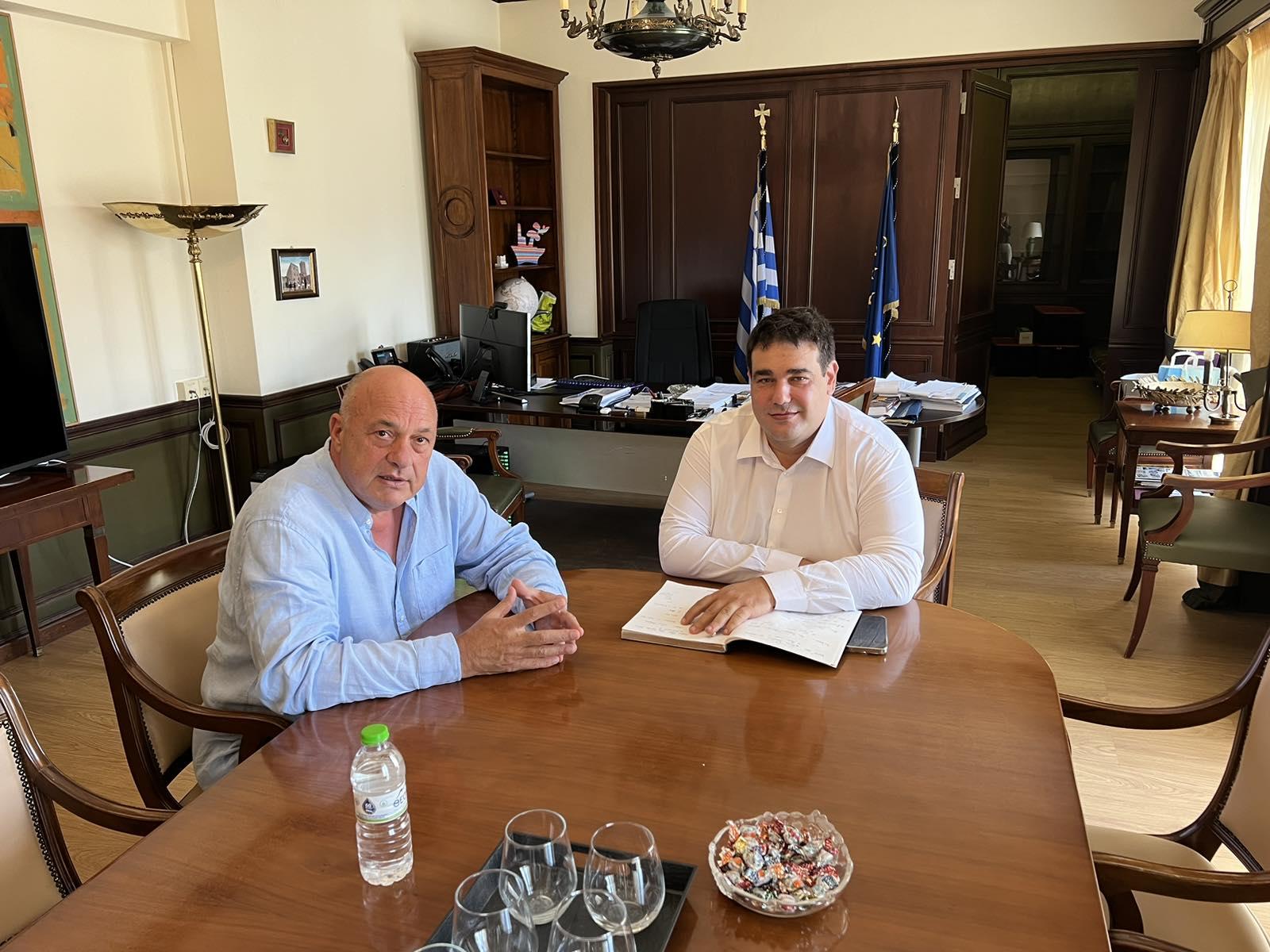 Στην Αθήνα μετέβη σήμερα ο Δήμαρχος Βόλου κ. Αχ. Μπέος