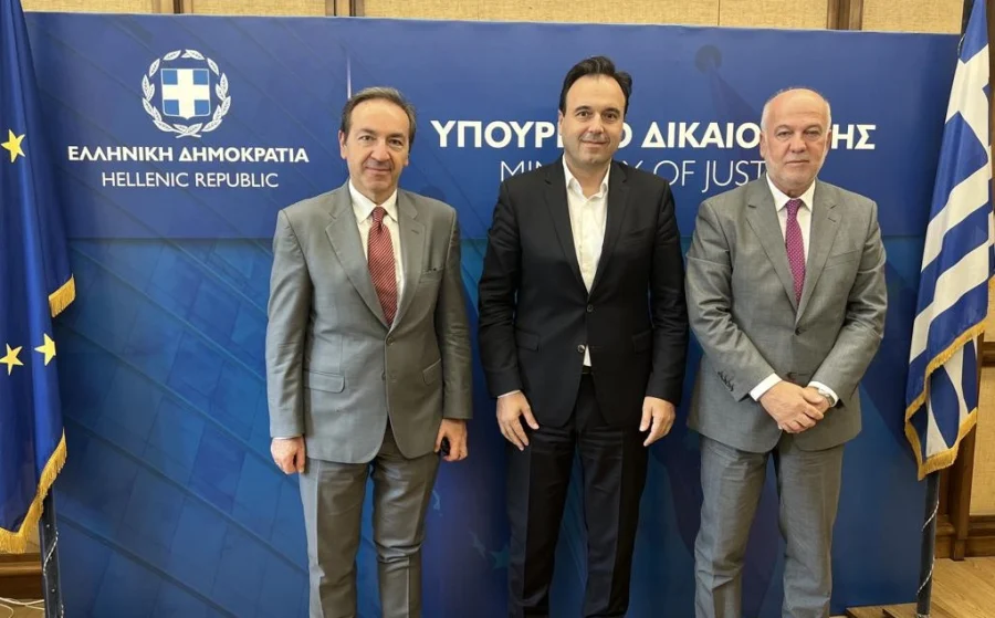 Συνάντηση Φλωρίδη – Μπούγα με Παπαστεργίου για τα Ψηφιακά Έργα της Δικαιοσύνης