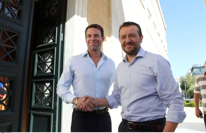 Κοινή δήλωση Κασσελάκη – Παππά: «Από σήμερα χτίζουμε τη Μεγάλη Παράταξη της νίκη»