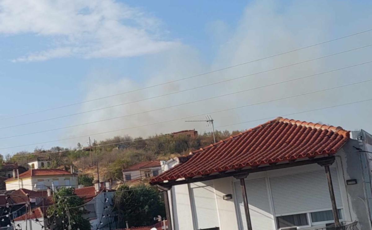 Φωτιά στα Λάβαρα Σουφλίου – Επιχειρούν 31 πυροσβέστες
