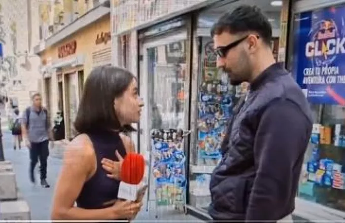 Ισπανία: Δημοσιογράφος δέχθηκε σεξουαλική παρενόχληση σε ζωντανή μετάδοση (vid)