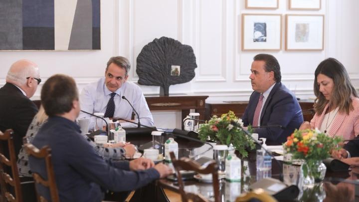 Συνάντηση Κυρ. Μητσοτάκη με την ΕΣΑμεΑ για την κατάρτιση Οδικού Χάρτη για τα άτομα με αναπηρία