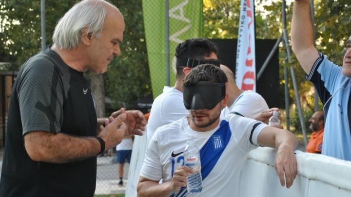Ποδόσφαιρο Τυφλών: Φιλικός αγώνας στη μνήμη των θυμάτων της θεομηνίας και του 36χρονου Αντώνη