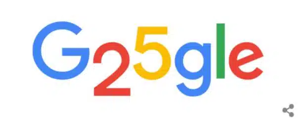 H Google γιορτάζει τα 25α γενέθλια της