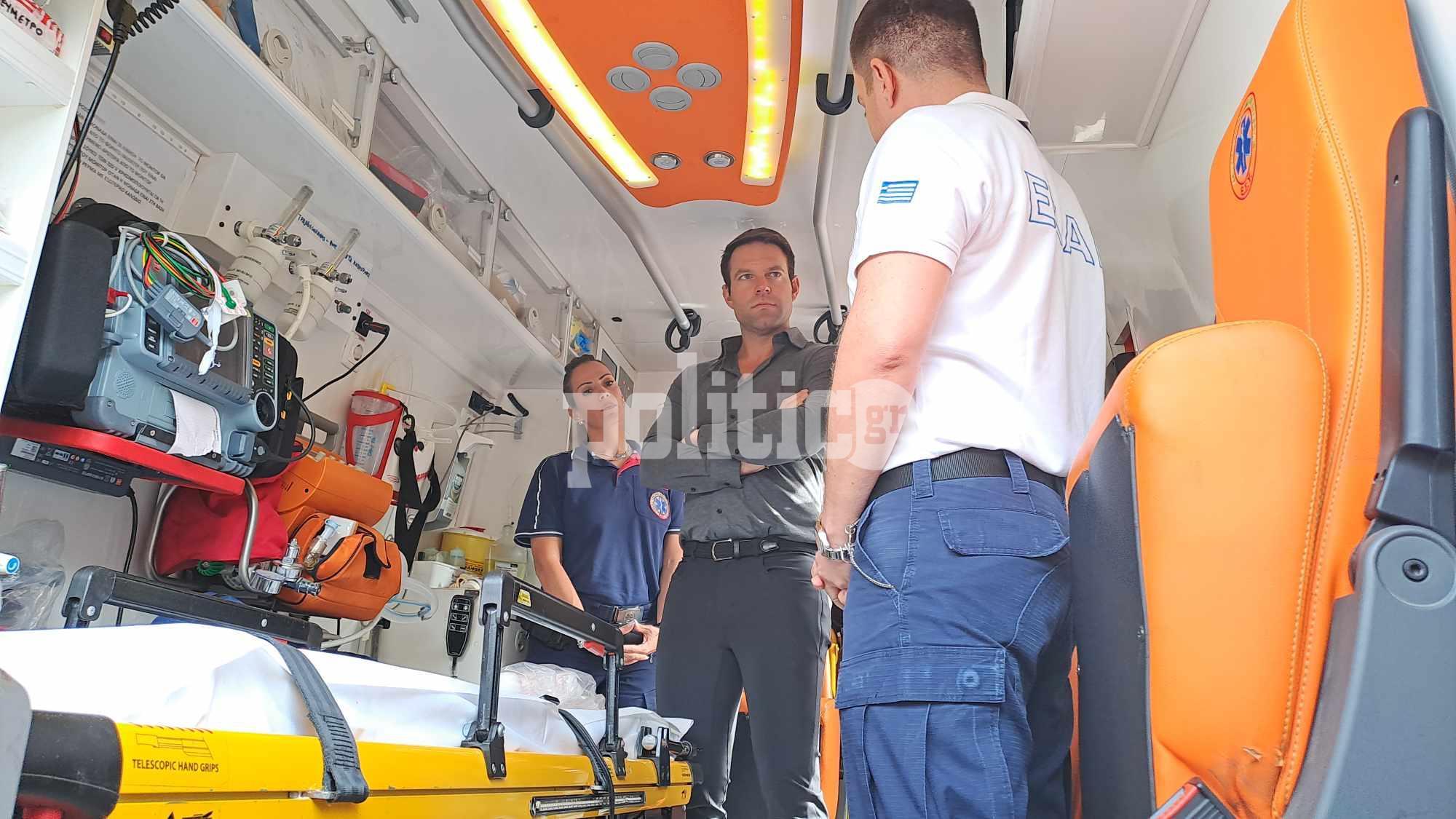 Κασσελάκης από Θεσσαλονίκη: «Ζητώ συγγνώμη που είναι αυτή η κατάσταση στο ΕΚΑΒ και πρέπει να την αλλάξουμε» (ΦΩΤΟ ΚΑΙ ΒΙΝΤΕΟ)