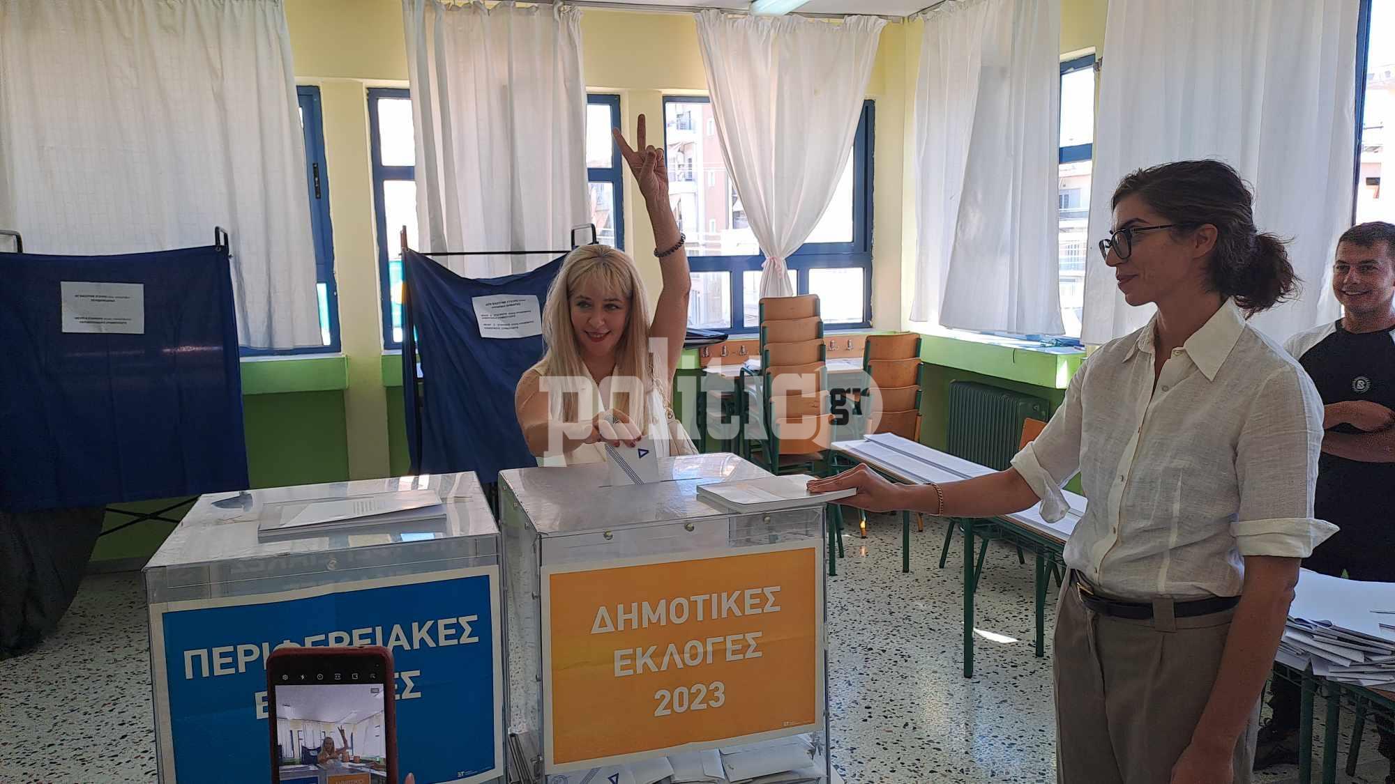 Δ. Κορδελιού – Ευόσμου: Στο 11ο Δημοτικό ψήφισε η Μαρία Μανούκα – «Ο Δήμος μας αλλάζει εποχή»