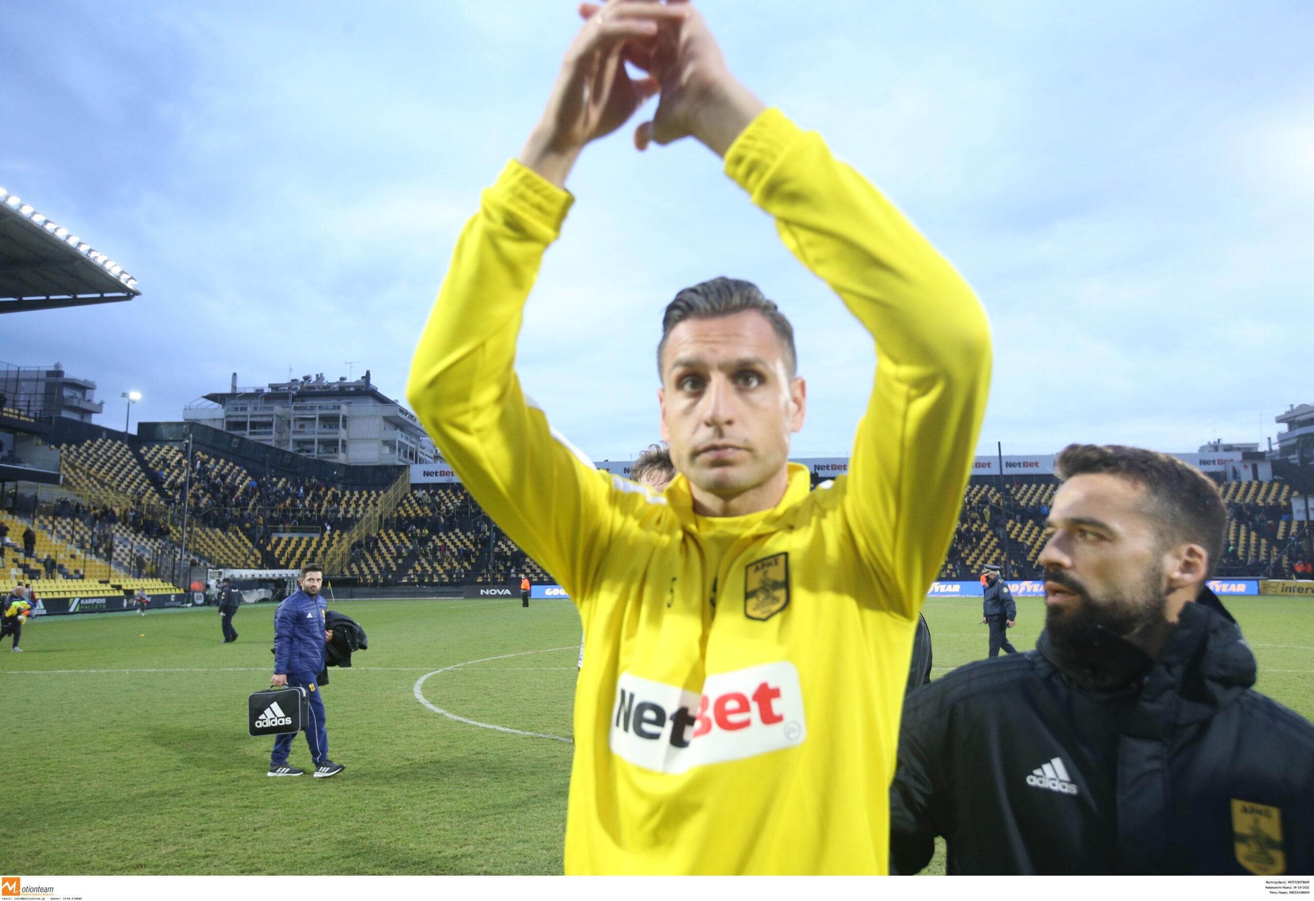 Άρης: Τραυματίας ο Δεληζήσης – Εκτός για περίπου ενάμιση μήνα