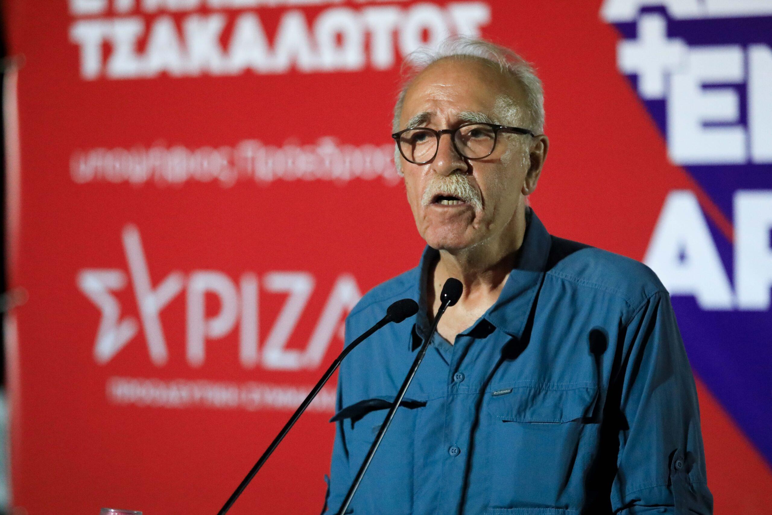 Δ. Βίτσας: «Κανείς δεν θέλει να φύγει από το σπίτι του, κυρίως όταν έχει ματώσει για να το φτιάξει»