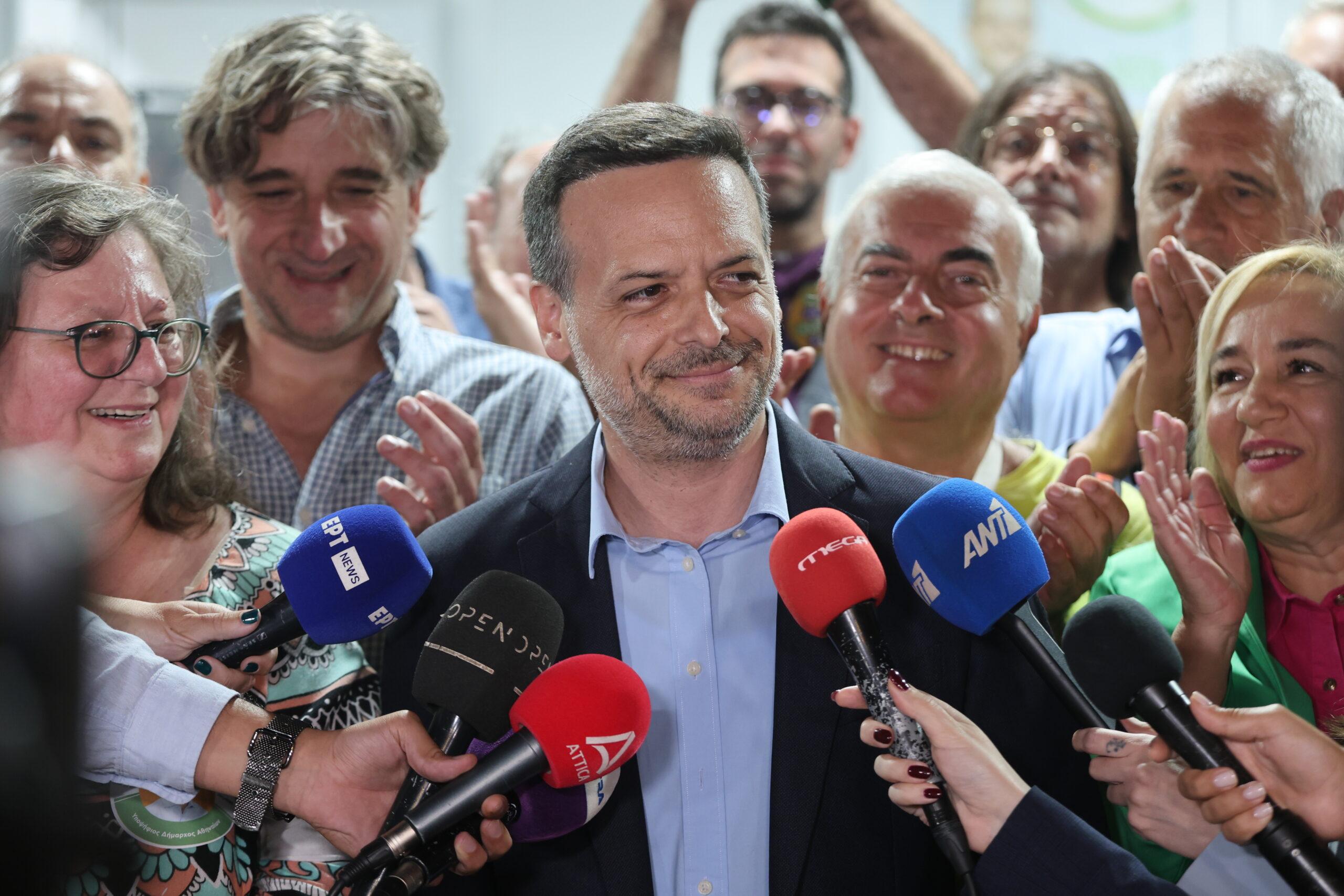 Αυτοδιοικητικές εκλογές 2023: Χ. Δούκας και Κ. Ζαχαριάδης θα συναντηθούν για κοινή πλεύση ενόψει δεύτερης Κυριακής στον Δήμο Αθηναίων