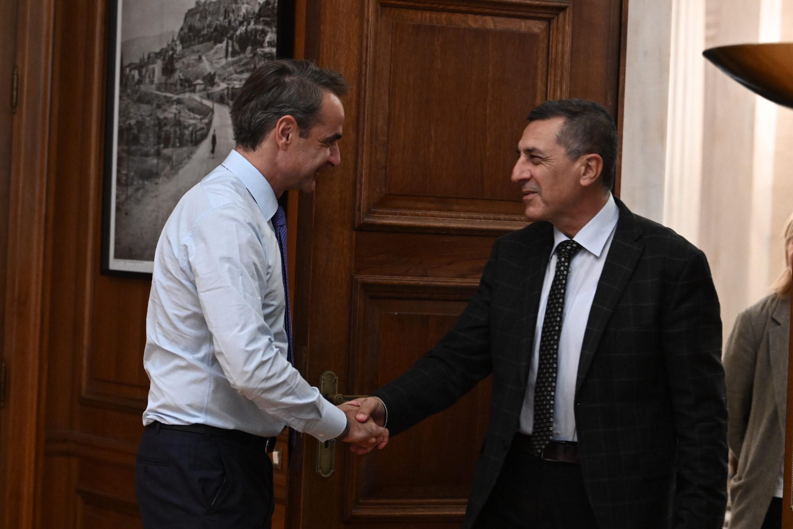 Θεσσαλία: Συνάντηση Μητσοτάκη – Κουρέτα: Στο επίκεντρο η ανασυγκρότηση