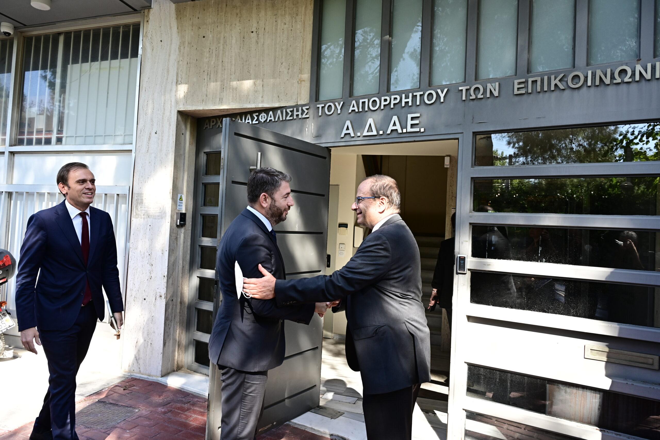 Συνάντηση Ανδρουλάκη με Ράμμο: «Σταθερή παρακμή του κράτους δικαίου στον βωμό της συγκάλυψης»