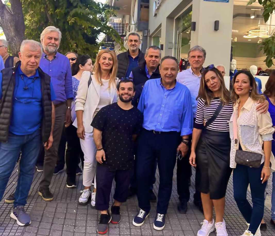 Περιοδεία Στ. Αγγελούδη στην Κάτω Τούμπα