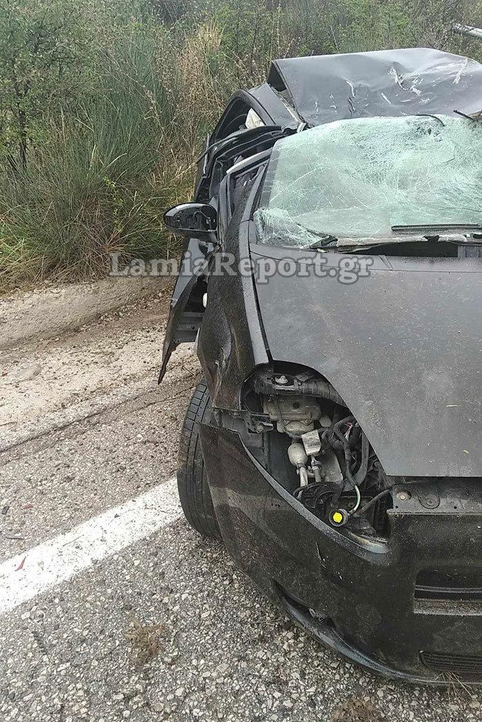 Δομοκός: Κινδύνευσε οικογένεια με 2,5 ετών παιδάκι σε τροχαίο