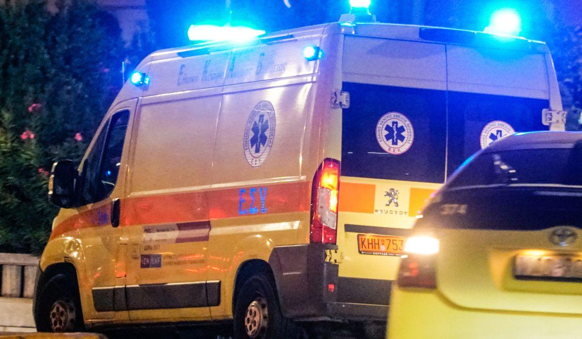 Τροχαίο Κατεχάκη: Αυτοκίνητο εκτός ελεγχου βρέθηκε στα διαχωριστικά κιγκλιδώματα