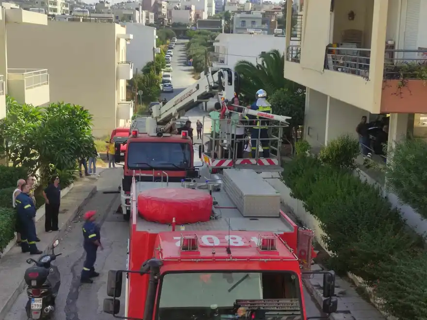 Φωτιά σε διαμέρισμα στην Ελευσίνα