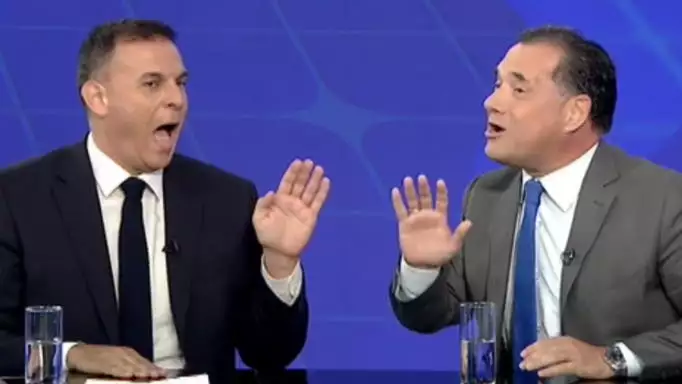 Άδωνις Γεωργιάδης και Γιώργος Καραμέρος σε ομηρικό καβγά: «Σε μένα δεν περνάει η λεκτική βία, θα ‘σαι φρόνιμος»