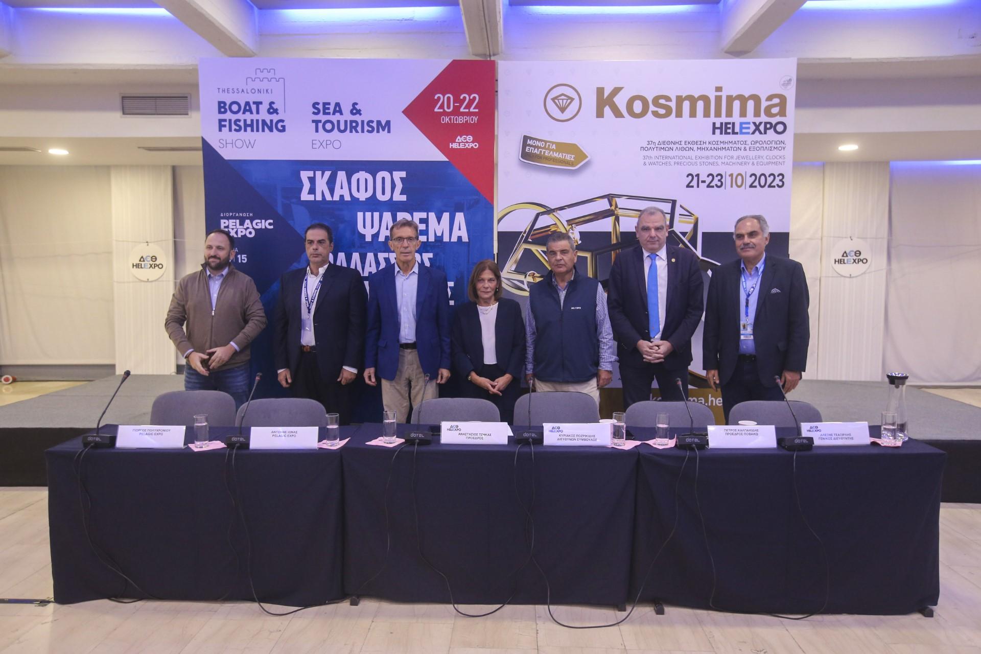 «Thessaloniki boat & fishing show 2023 – Sea & Tourismexpo»: Μία γιορτή της θάλασσας στη Θεσσαλονίκη