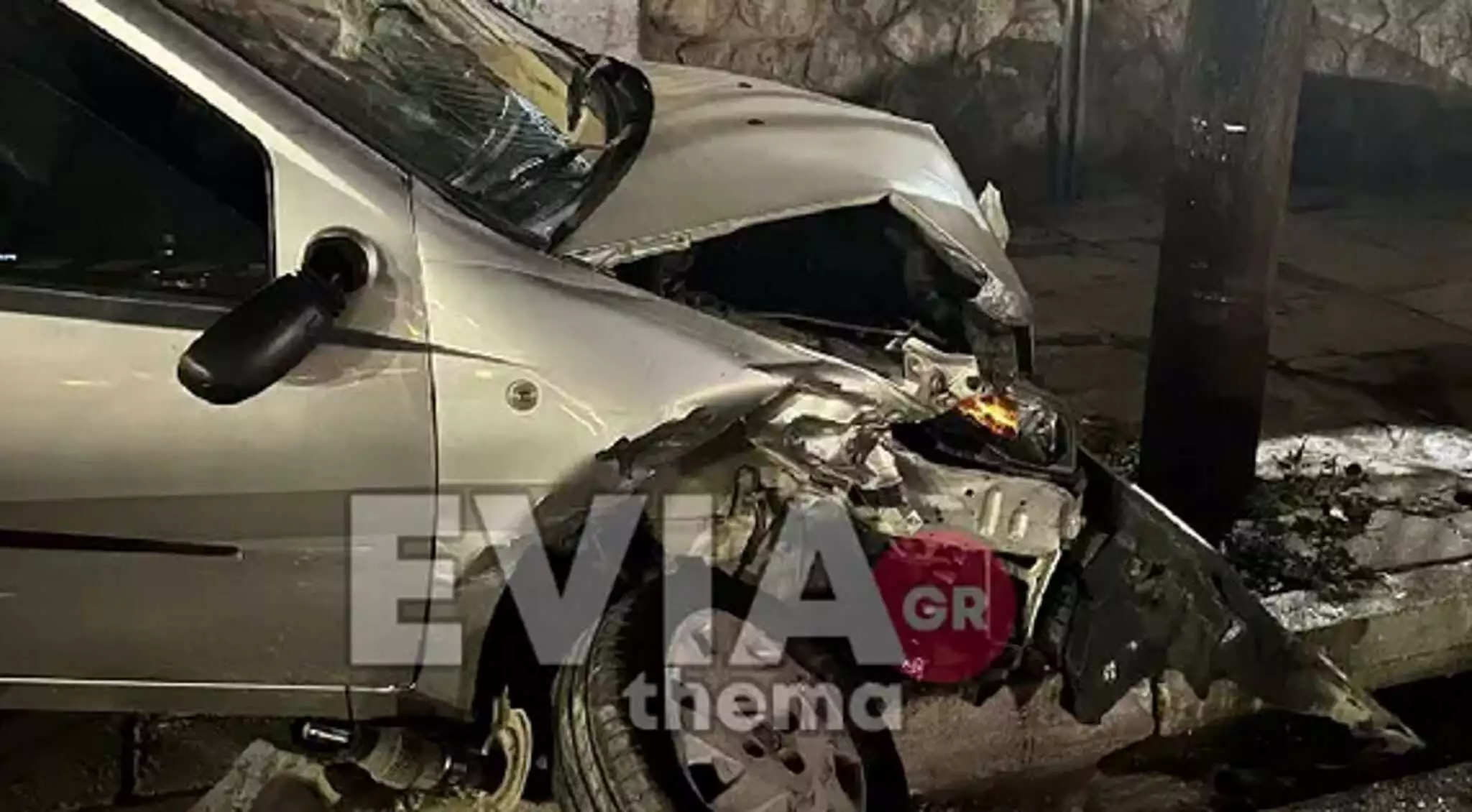 Τροχαίο με τέσσερα αυτοκίνητα και ένα μηχανάκι στη Χαλκίδα