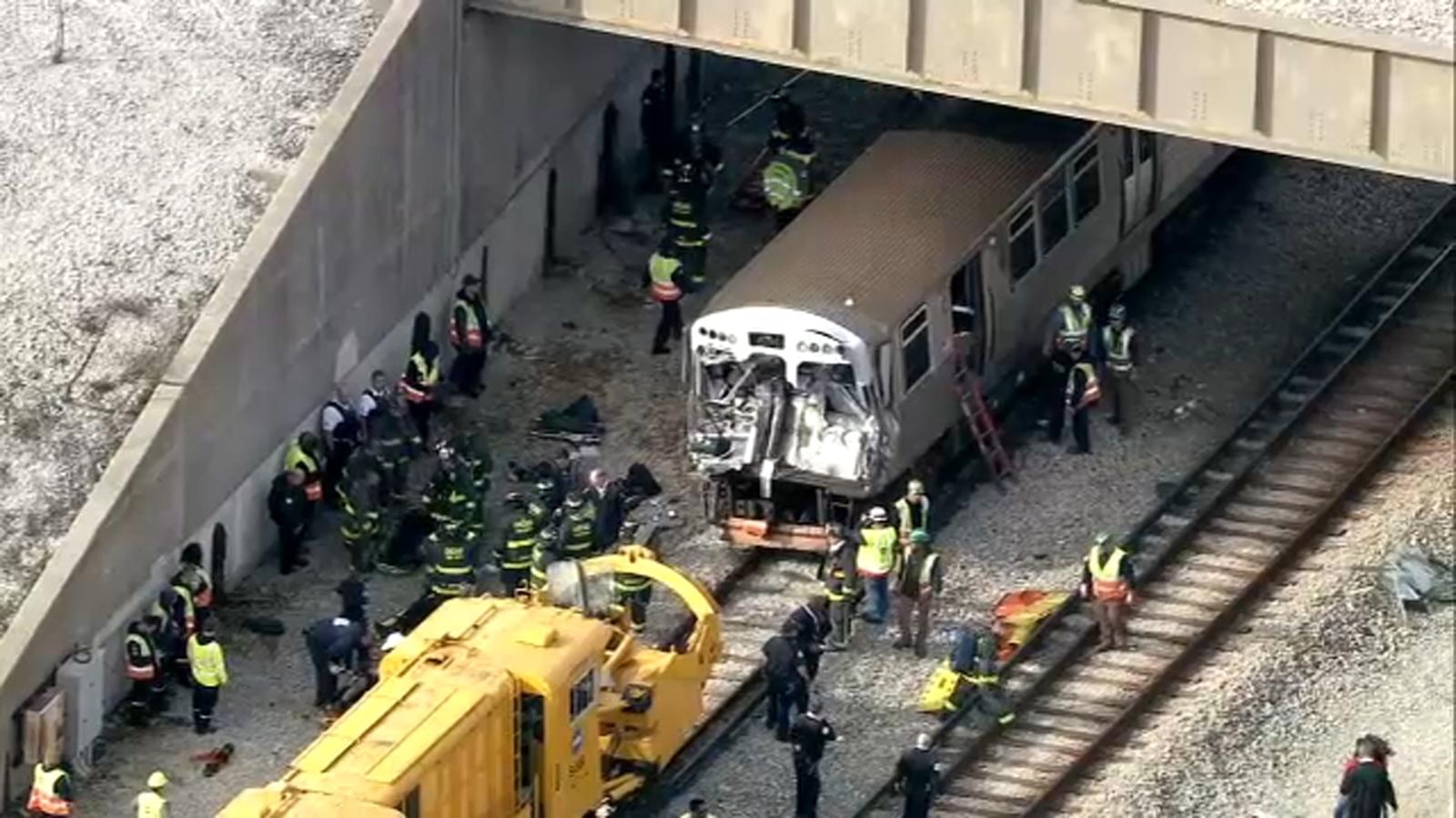 Σικάγο: Σύγκρουση τρένου με 38 τραυματίες με βαγόνι αποχιονισμού