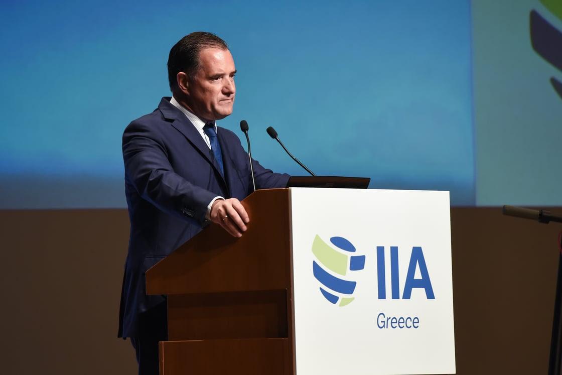 Άδωνις Γεωργιάδης: «Οι εσωτερικοί ελεγκτές έχουν το δικό τους μερίδιο στην επιτυχία της ελληνικής οικονομίας»