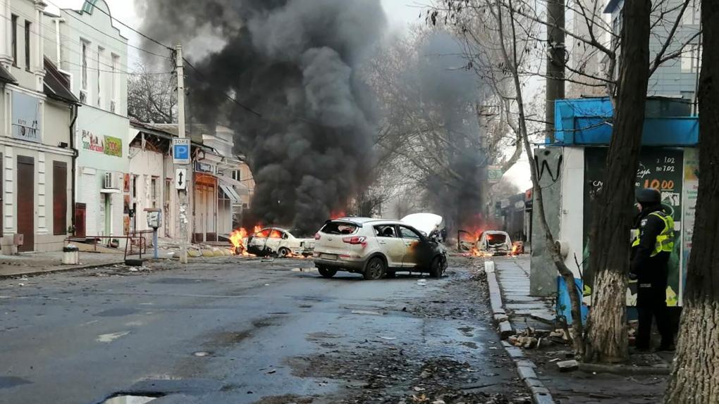 Ουκρανία: Ένας νεκρός και τέσσερις τραυματίες από βομβαρδισμό στη Χερσώνα