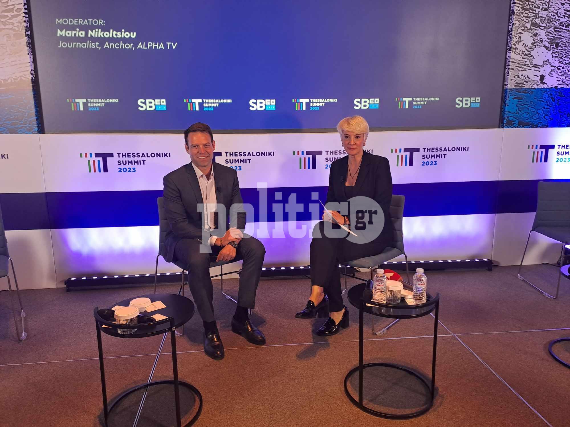 Κασσελάκης από Thessaloniki Summit για διάσπαση ΣΥΡΙΖΑ, αδικίες και νέα ομάδα στο κόμμα