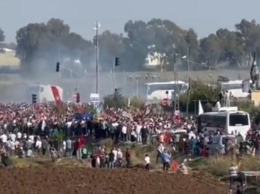 Τουρκία: Επεισόδια σε διαδήλωση υπέρ των Παλαιστινίων – Διαδηλωτές επιχείρησαν να μπουν στη βάση του Ιντζιρλίκ (vid)