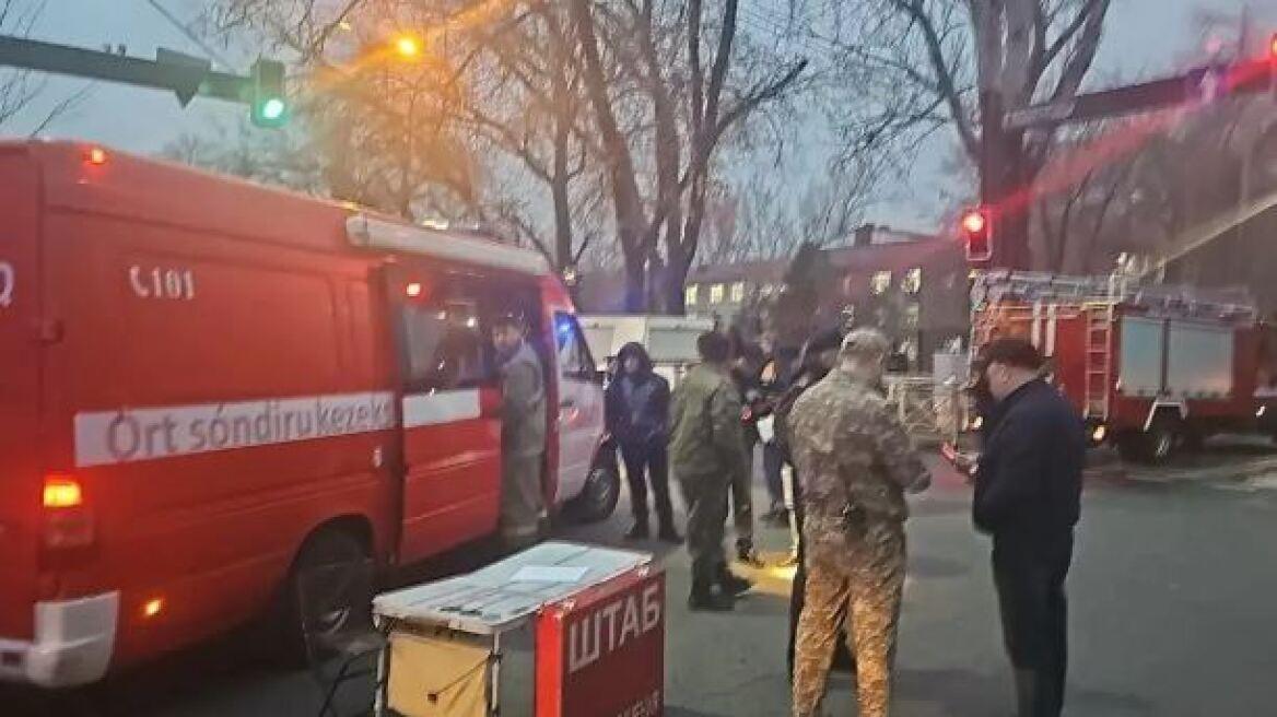 Καζακστάν: 13 νεκροί από πυρκαγιά σε ξενοδοχείο της Αλμάτι