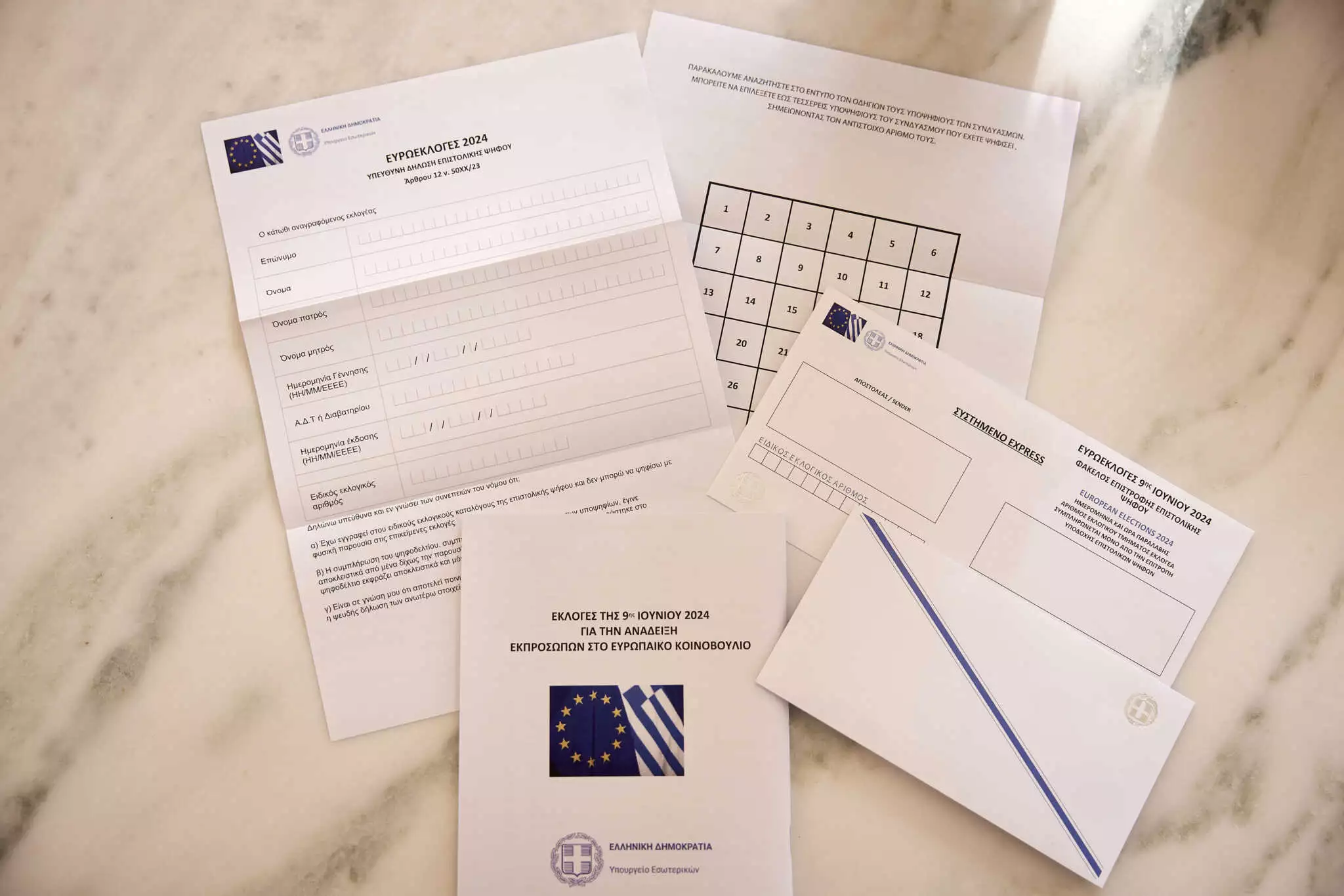 Αυτός είναι ο φάκελος της επιστολικής ψήφου – Σε ισχύ στις ευρωεκλογές