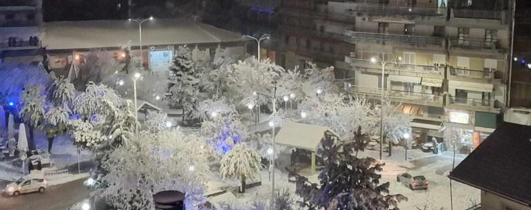 Κακοκαιρία: Έβαλε τα… λευκά της η Βόρεια Ελλάδα – Δείτε εικόνες