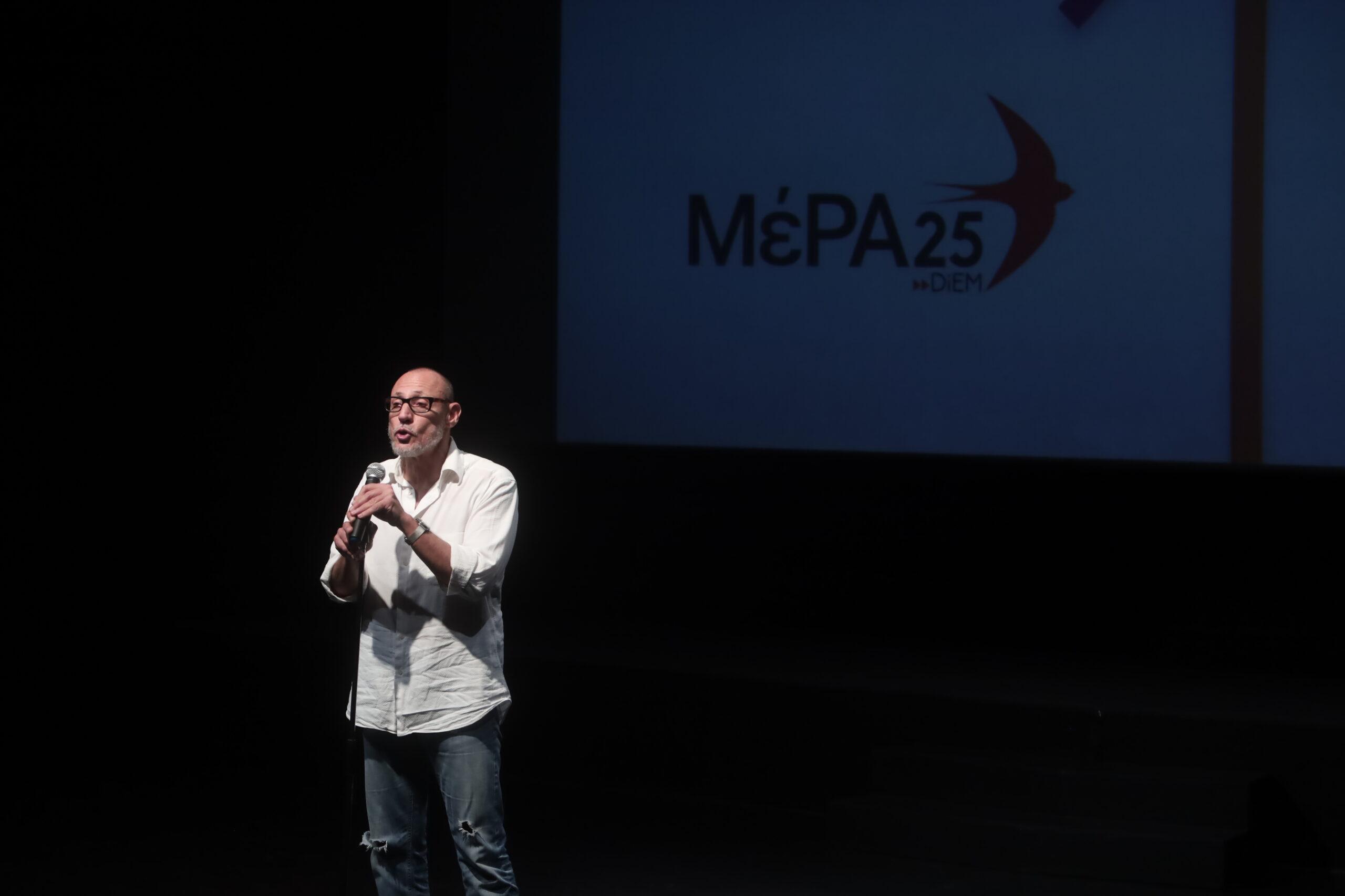 Ο Κλέων Γρηγοριάδης αναλαμβάνει εκπρόσωπος του ΜέΡΑ25