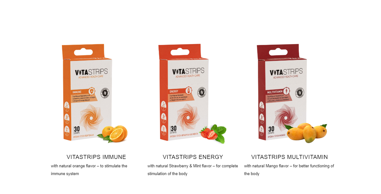 Τα «VITASTRIPS» καινοτομούν  στα συμπληρώματα διατροφής για καλή υγεία