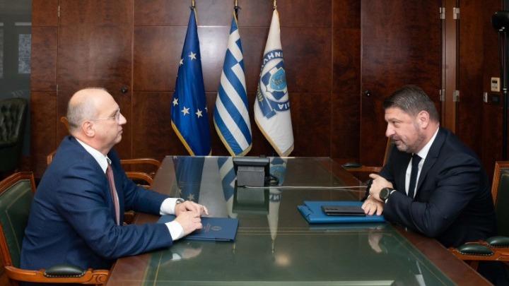 Συνάντηση Οικονόμου-Χαρδαλιά: Προτεραιότητα η ασφάλεια του Λεκανοπεδίου