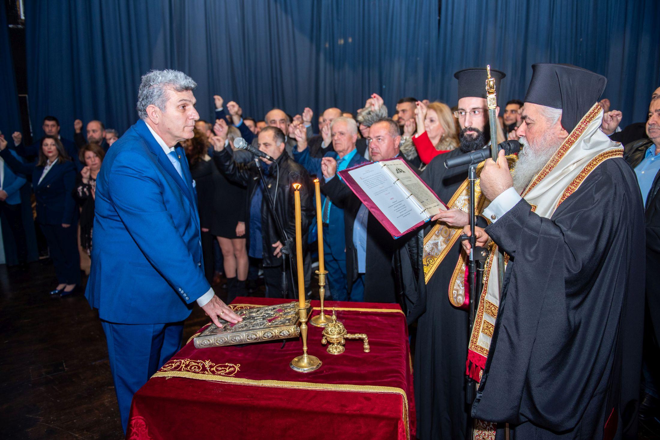 Μήνυμα σύνθεσης, συνεργασίας και συνεννόησης στην ορκωμοσία του νέου δημοτικού συμβουλίου Ελευθερίου Κορδελιού – Ευόσμου