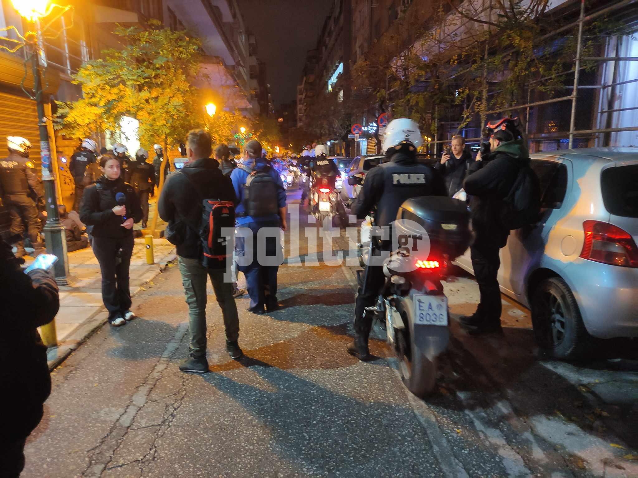 Θεσσαλονίκη: Τουλάχιστον 15 προσαγωγές από την ΕΛΑΣ μετά την πορεία στη μνήμη του Αλέξη Γρηγορόπουλου