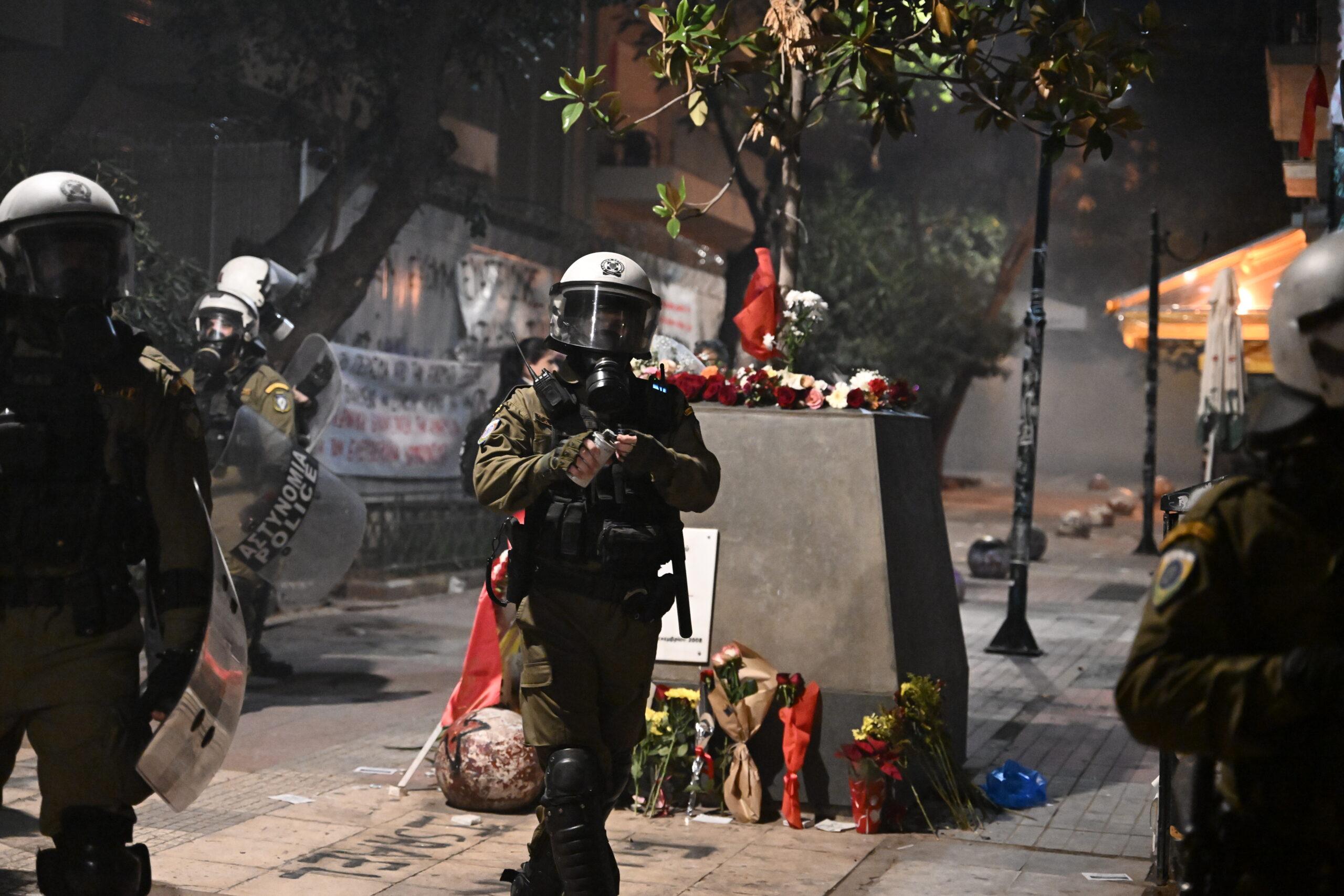 Ολοκληρώθηκε η διαδήλωση για τα 15 χρόνια από την δολοφονία του Αλέξανδρου Γρηγορόπουλου