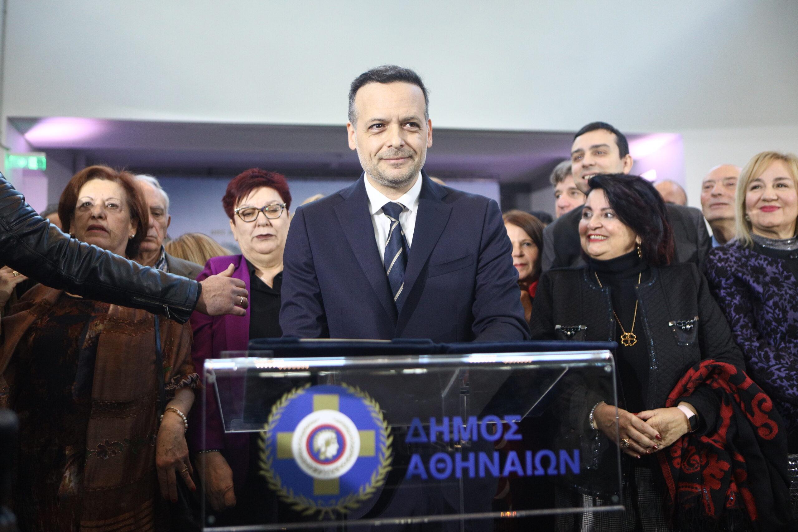 Χ. Δούκας: Ολοκληρώθηκε η ορκωμοσία του – «Θα είμαι δήμαρχος όλων των Αθηναίων»