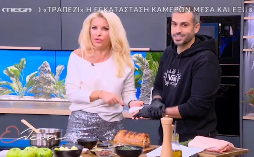 Ελένη Μενεγάκη: «Κάτι γίνεται. Πρέπει να φέρουμε κανέναν παπά να μας διαβάσει…»
