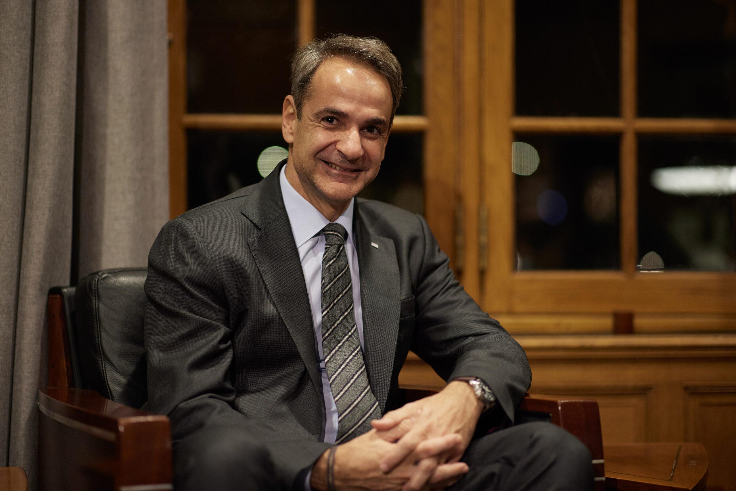 Συνάντηση Κυρ. Μητσοτάκη με παιδιά από το μειονοτικό δημοτικό σχολείο του Κενταύρου Ξάνθης