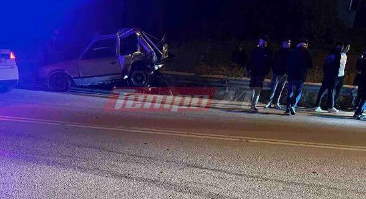 Πάτρα: Σοβαρό τροχαίο με δύο τραυματίες