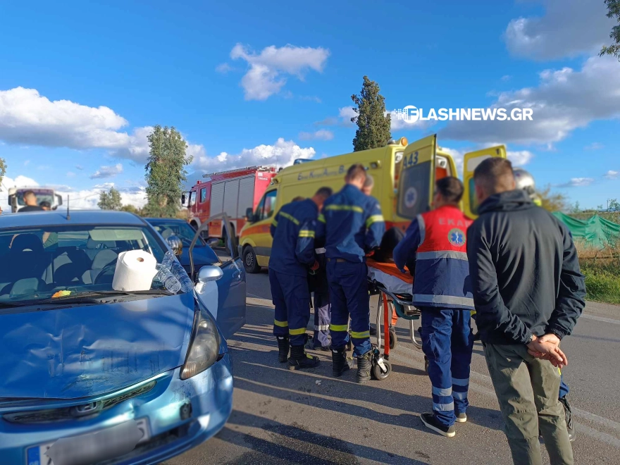 Χανιά: Καραμπόλα τριών αυτοκινήτων – Στο νοσοκομείο ένας τραυματίας