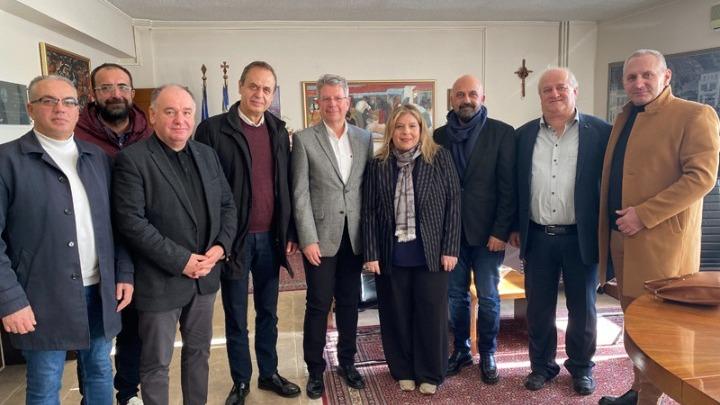 Επίσκεψη Μ. Συρεγγέλα στην Περιφερειακή Ενότητα Φλώρινας