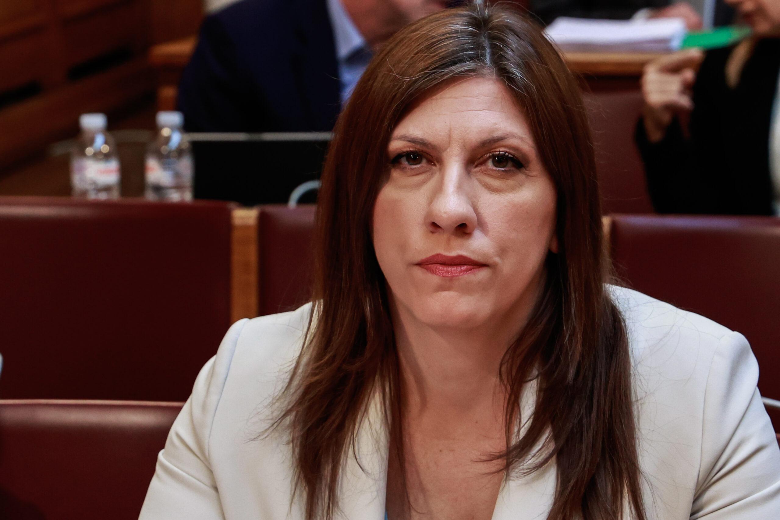 Ζ. Κωνσταντοπούλου | «Ό,τι γίνεται στην κυβέρνηση είναι ευθύνη Μητσοτάκη»