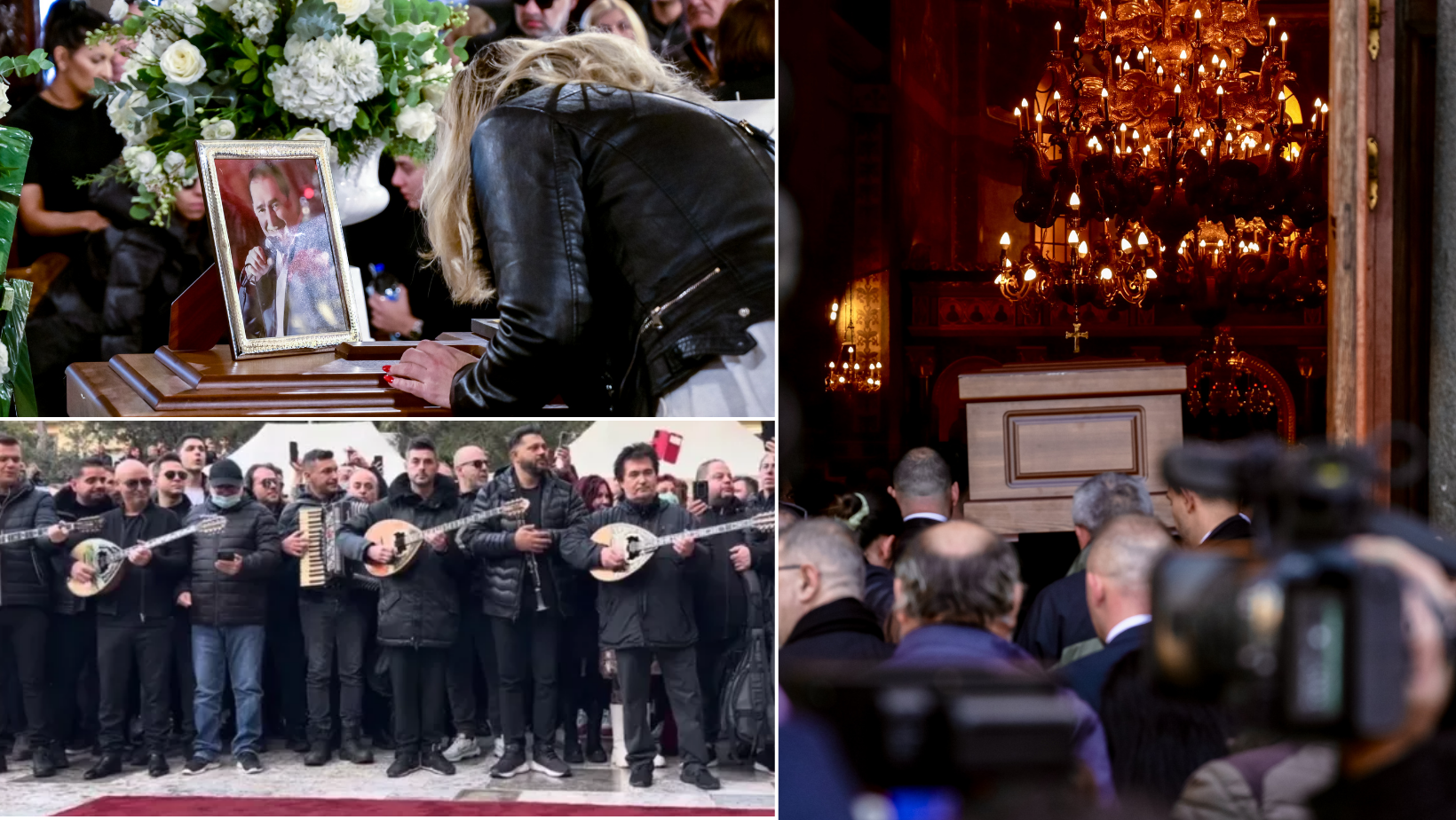 Θεσσαλονίκη: Με το «Νύχτα Ξελογιάστρα» και το «Δεν πάω πουθενά» αποχαιρέτησαν τον Βασίλη Καρρά (ΒΙΝΤΕΟ)