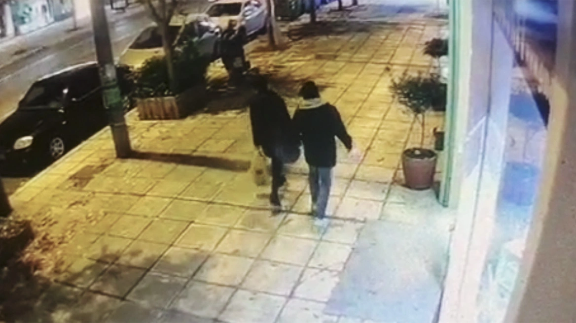 Θεσσαλονίκη: Βίντεο ντοκουμέντο με τη 41χρονη να περπατάει χέρι χέρι με τον σύντροφό της λίγο πριν τη δολοφονία