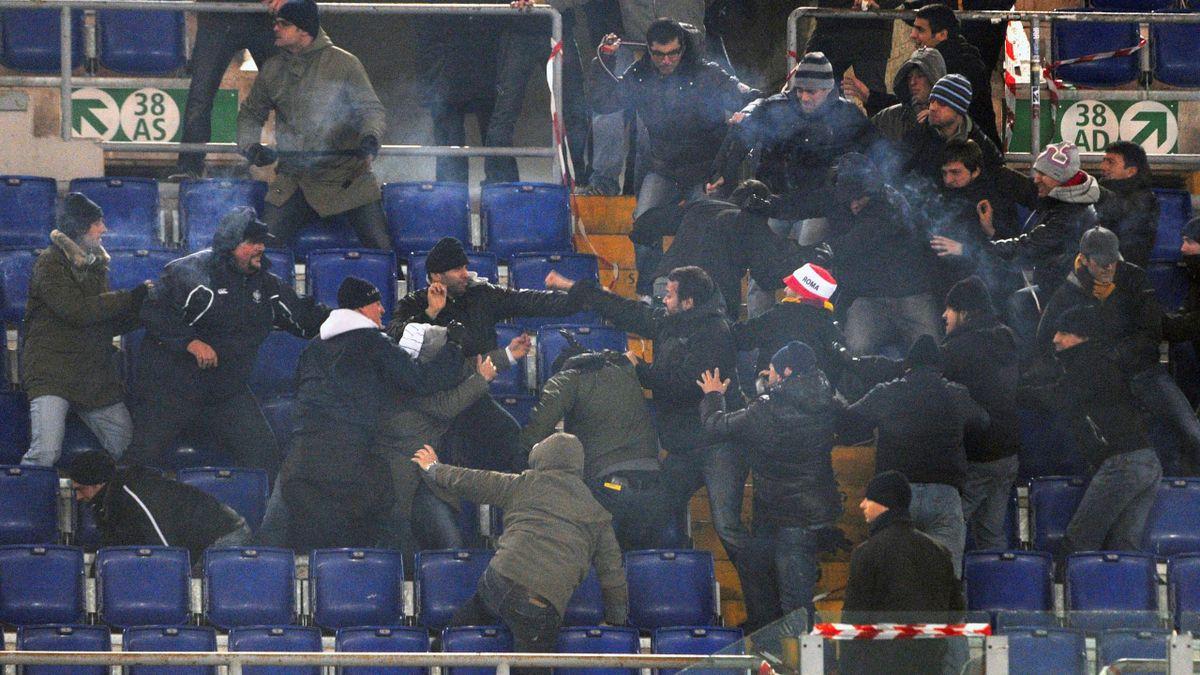 Ιταλία: Οπαδός χαροπαλεύει μετά από επεισόδια στο Λάτσιο – Ρόμα
