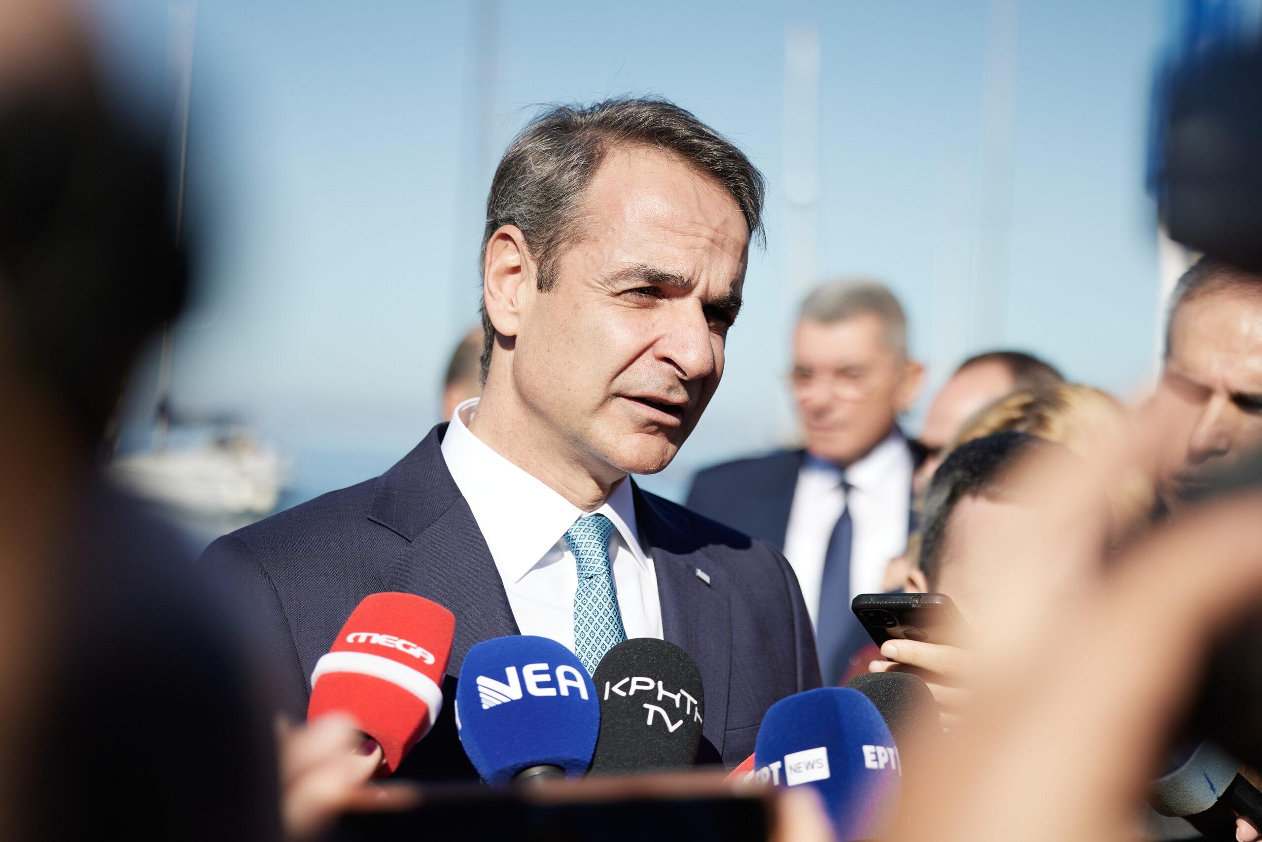 Μητσοτάκης: «Βρισκόμαστε πάντα στην πρώτη γραμμή για την αντιμετώπιση των προκλήσεων»